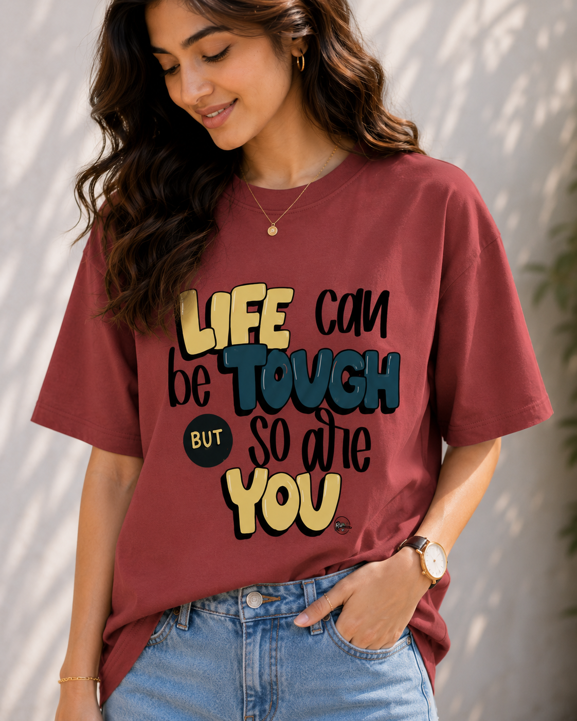 Women Inspirational Typography Casual T-Shirt