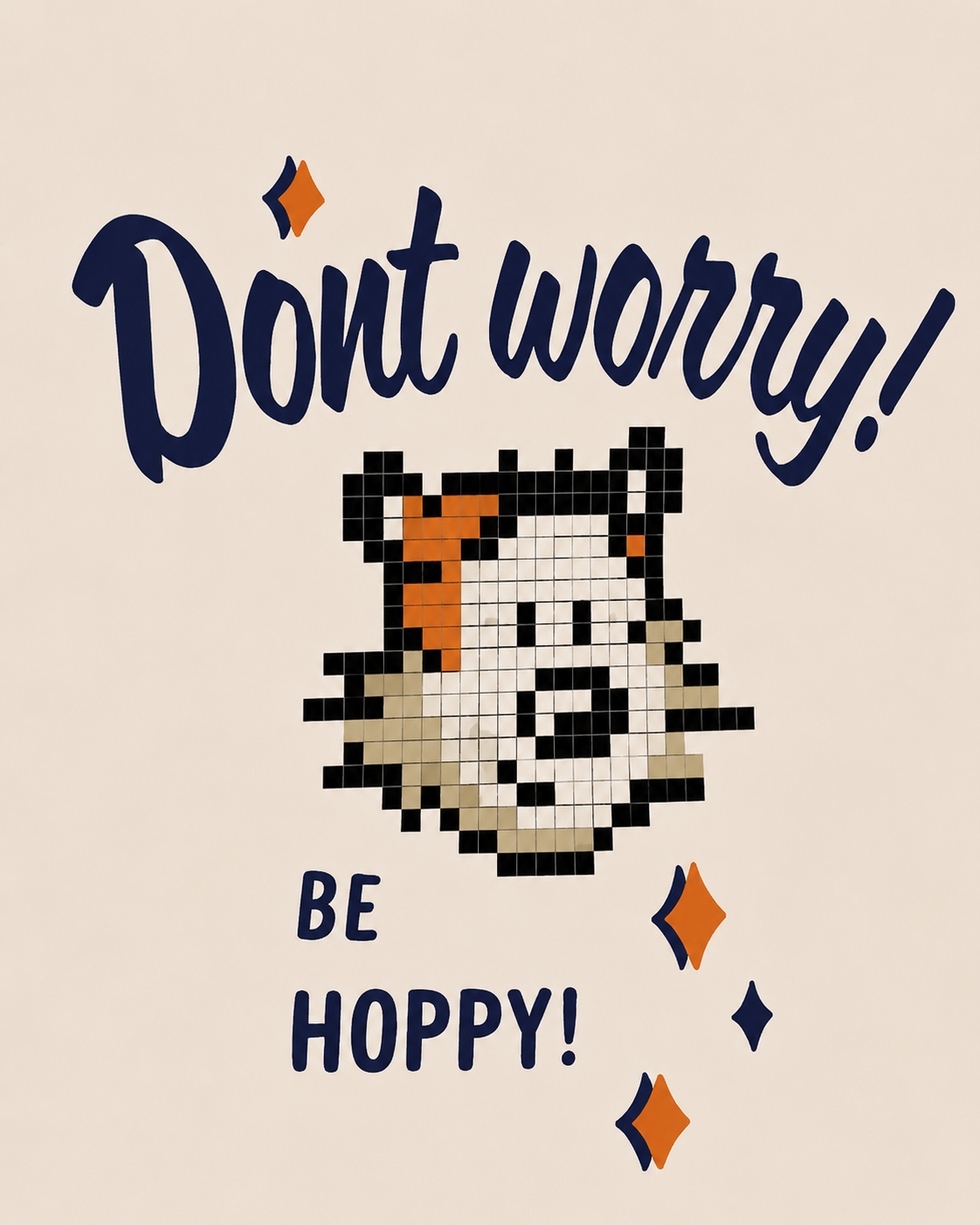 Women Don't Worry Oversized Graphic T-Shirt
