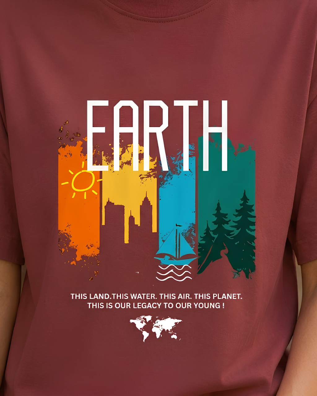 Women Earth Legacy Graphic T-Shirt