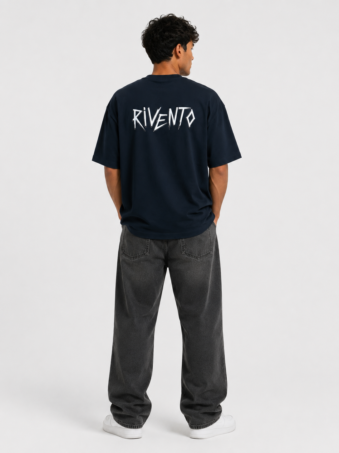 Cosmic Explorer Oversized Graphic T-Shirt for Men