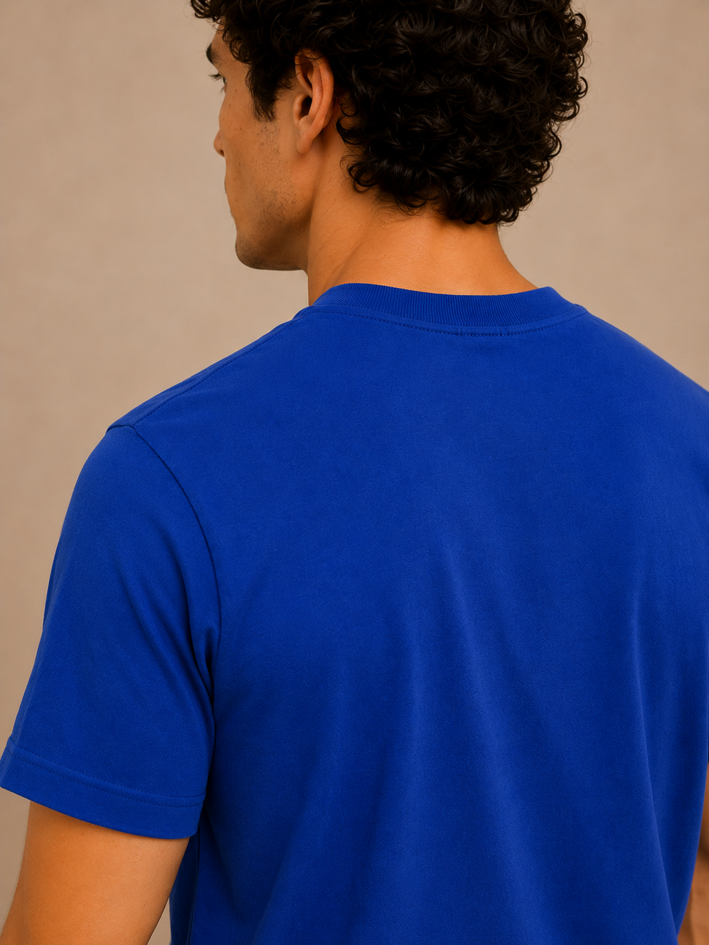 Softcore Men's Premium Royal Blue Classic Fit Solid T-Shirt