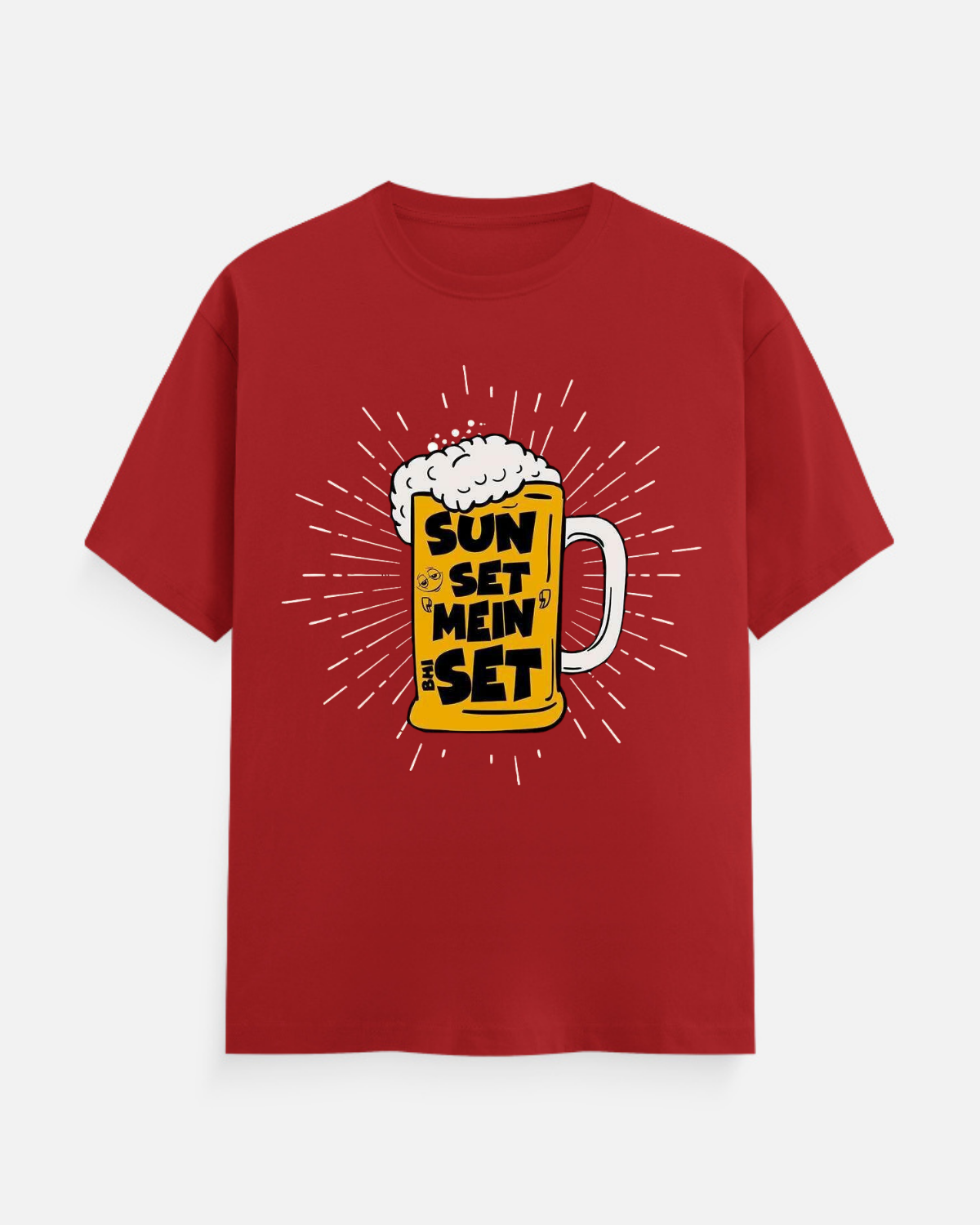 Sun Set Mein Set Graphic T-Shirt