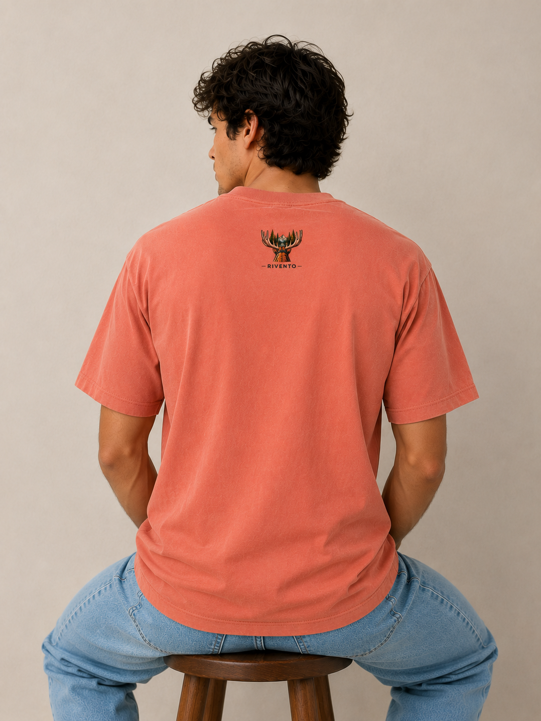 Adventure Moose Wilderness Graphic Men Classic Fit T-Shirt