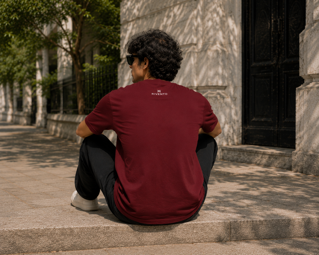 Stay Sarkari Typography Graphic Men Classic Fit T-Shirt