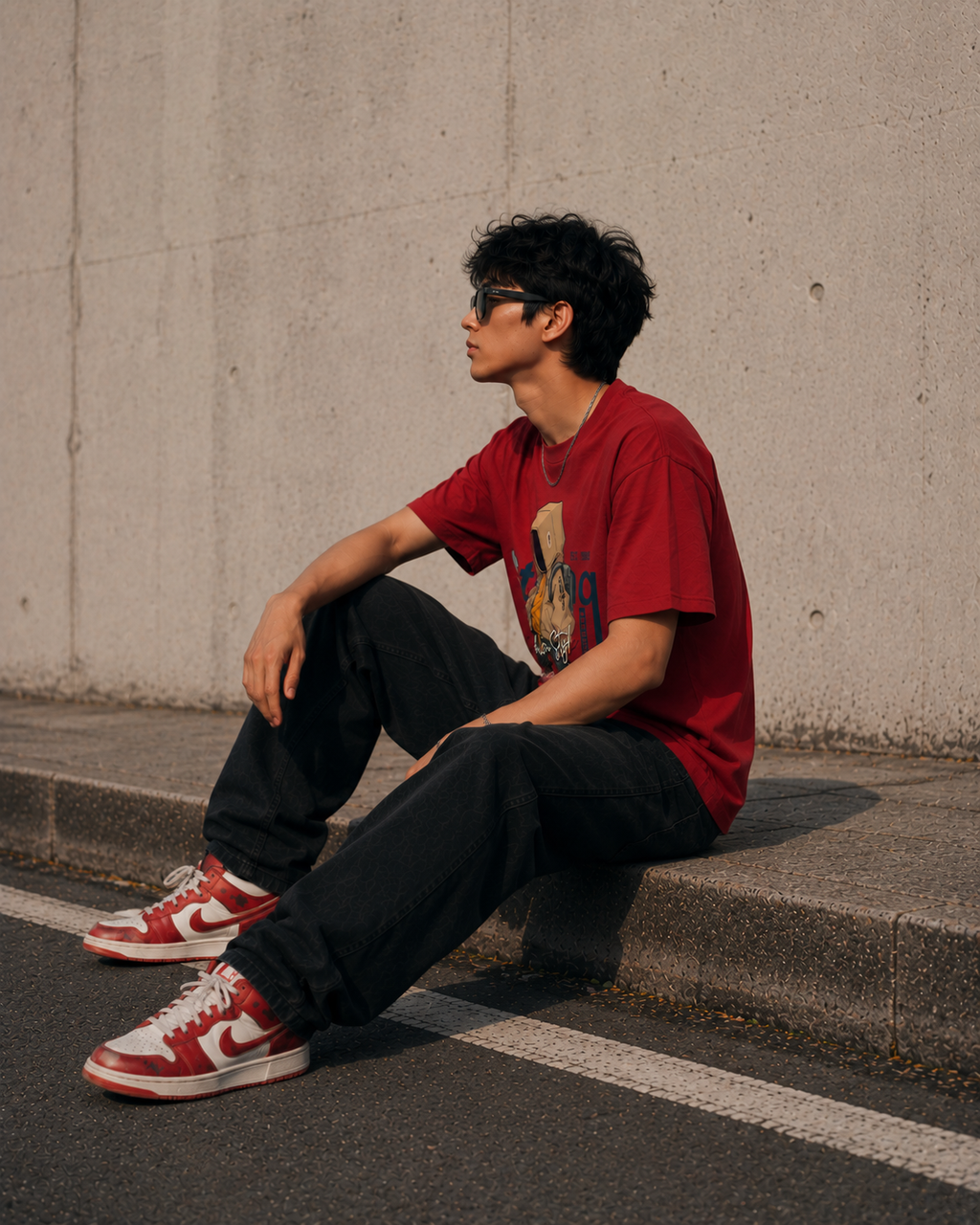 Urban Street Style Graphic Men Classic Fit T-Shirt
