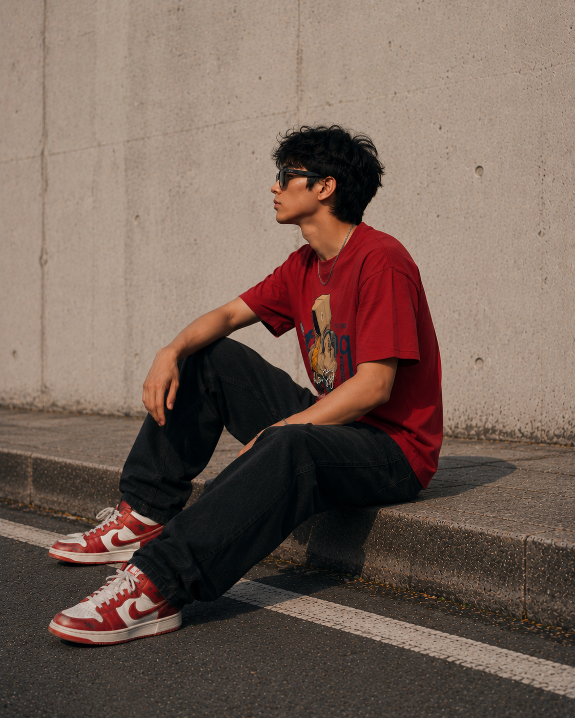 Urban Street Style Graphic Men Classic Fit T-Shirt