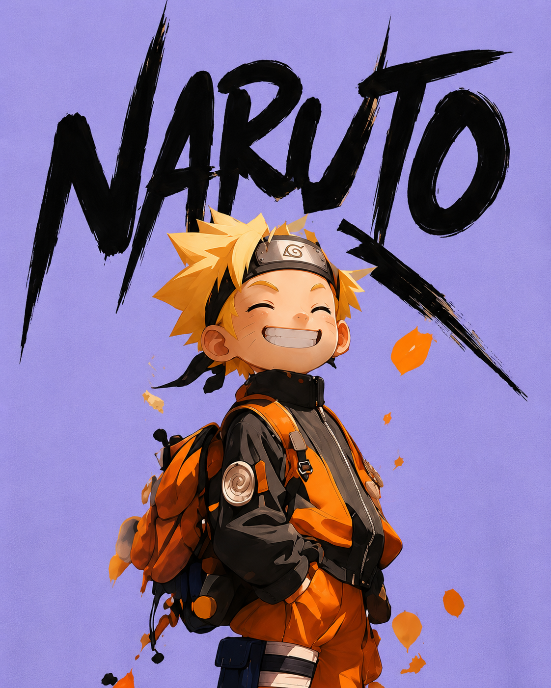 Naruto Legacy Oversized Graphic T-Shirt for Men