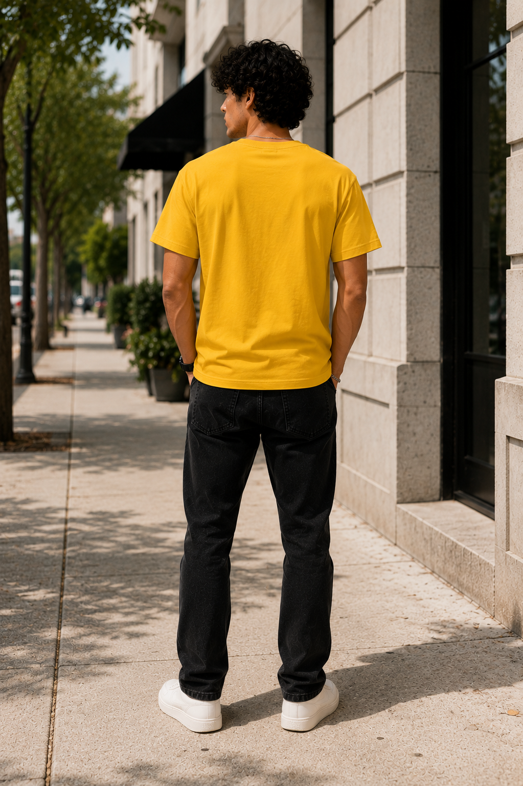 Find Your Freedom Mountain Graphic Classic Fit T-Shirt for Men