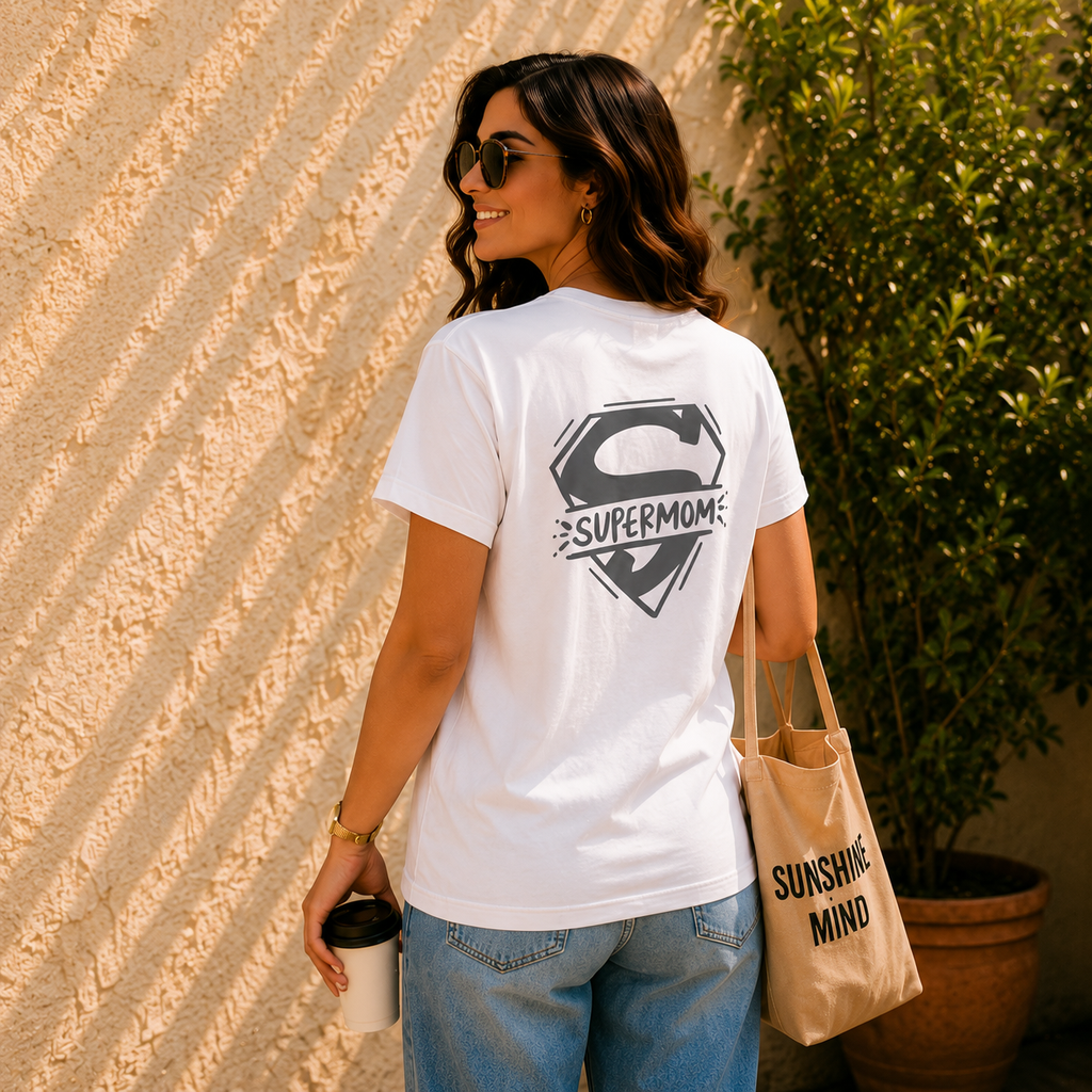 Women Modern Mom Lifestyle Casual T-Shirt