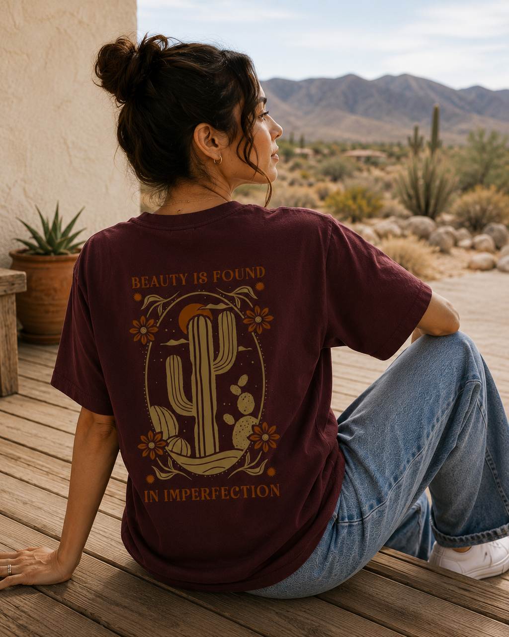 Beauty In Imperfection Women Graphic T-Shirt