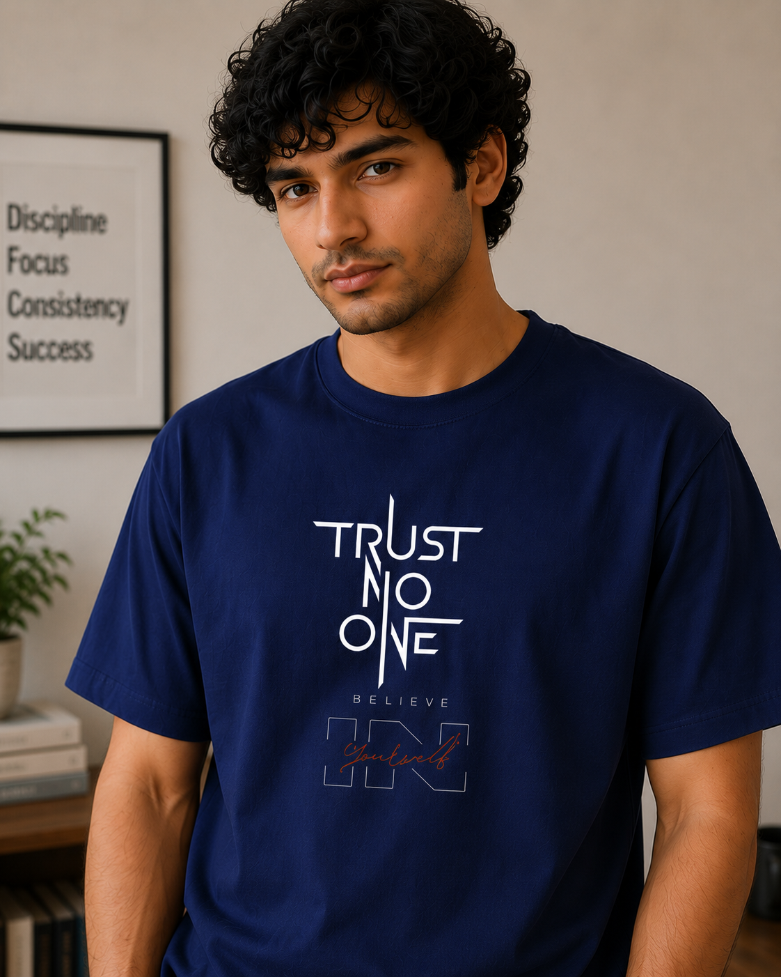 Trust No One Believe in Yourself Men Classic Fit T-Shirt