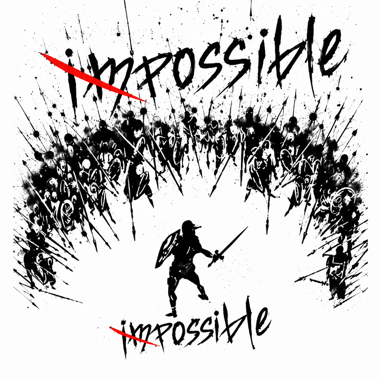 Beyond Impossible Oversized Graphic T-Shirt for Men