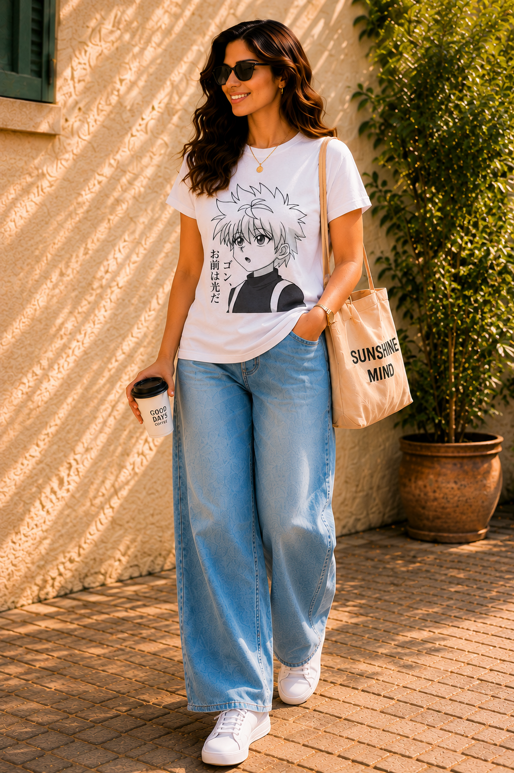 Women Manga Soul Graphic T-Shirt