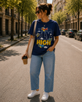 Women Airplane Adventure Graphic T-Shirt