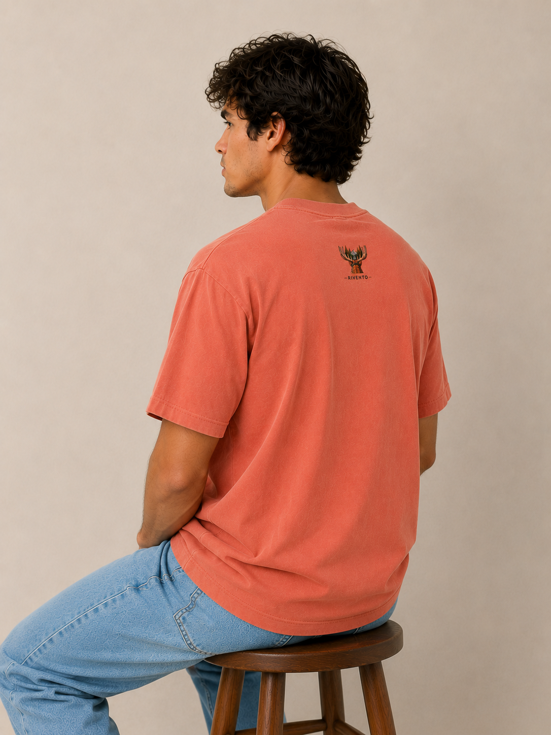 Adventure Moose Wilderness Graphic Men Classic Fit T-Shirt
