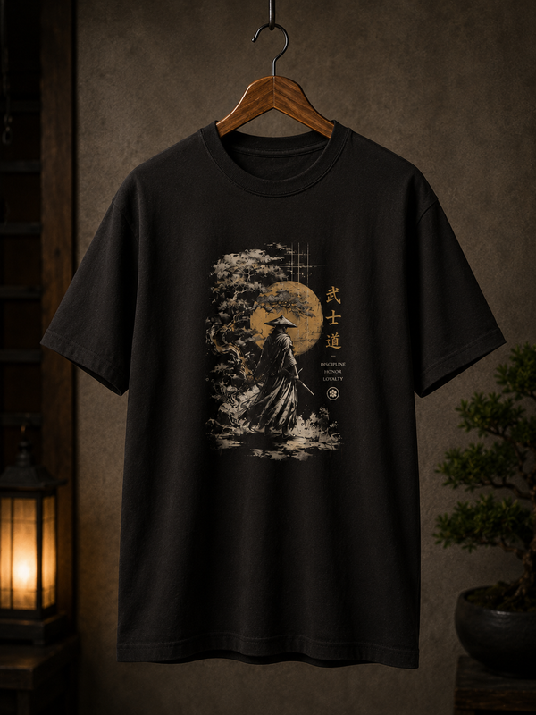 Samurai Warrior Coffee Brown Men's Classic Fit T-Shirt