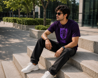 Black Panther Purple Men's Classic Fit T-Shirt