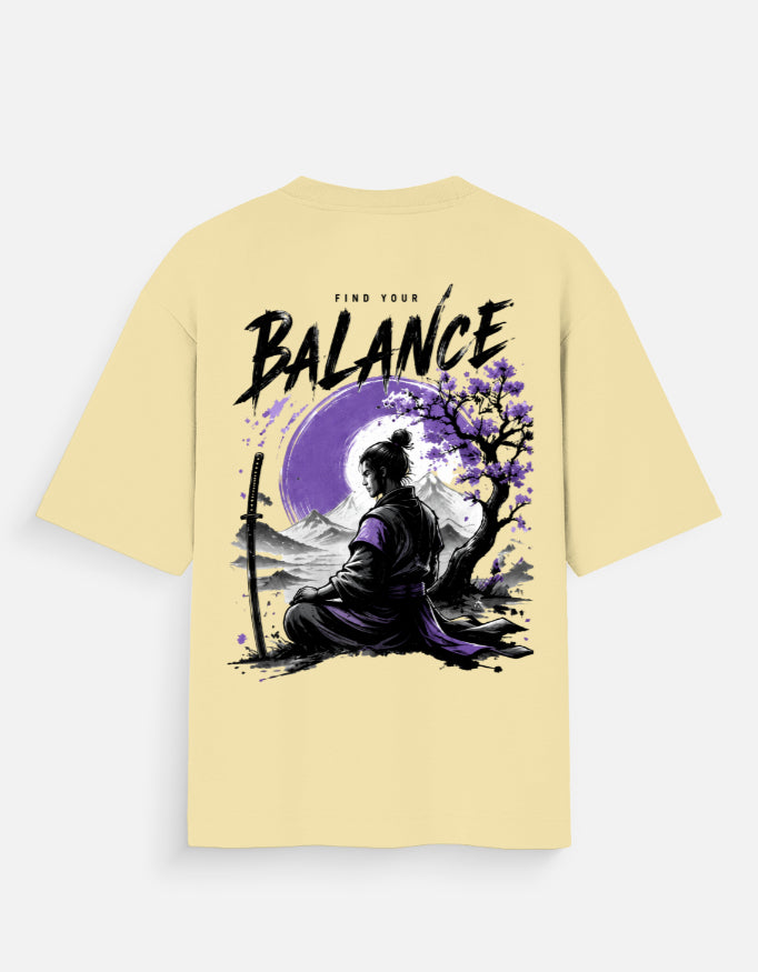Find Your Balance Oversized Fit T-Shirt