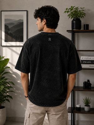Mystic Guard Oversized Graphic T-Shirt