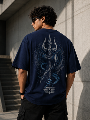 Divine Trishul Classic Graphic T-Shirt