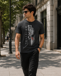 Urban Figure Steel Grey Men's Classic Fit T-Shirt