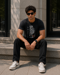 Urban Figure Steel Grey Men's Classic Fit T-Shirt