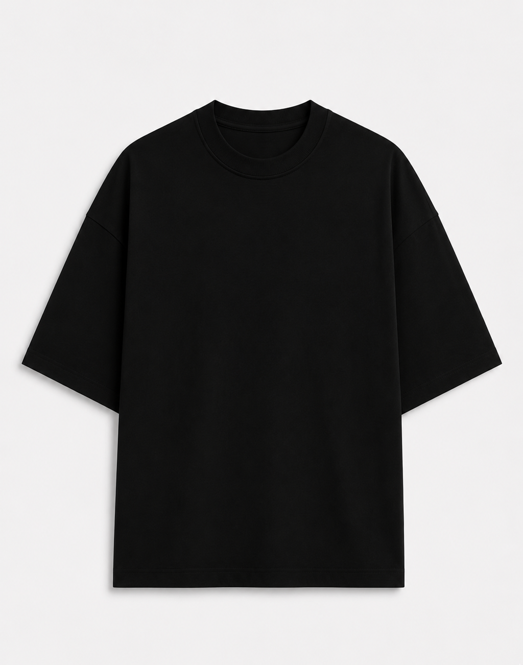 Urban Core Black Oversized T-Shirt
