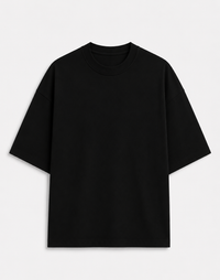Urban Core Black Oversized T-Shirt