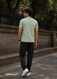 Sacred Chakra Sage Green Men's Classic Fit T-Shirt