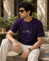 Be Cool Purple Men's Classic Fit T-Shirt