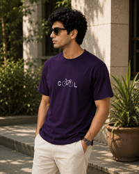Be Cool Purple Men's Classic Fit T-Shirt