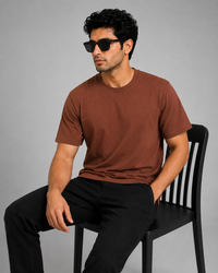 Copper Premium Solid Classic Fit T-Shirt