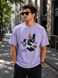 Pixel DJ Lavender Men's Classic Fit T-Shirt