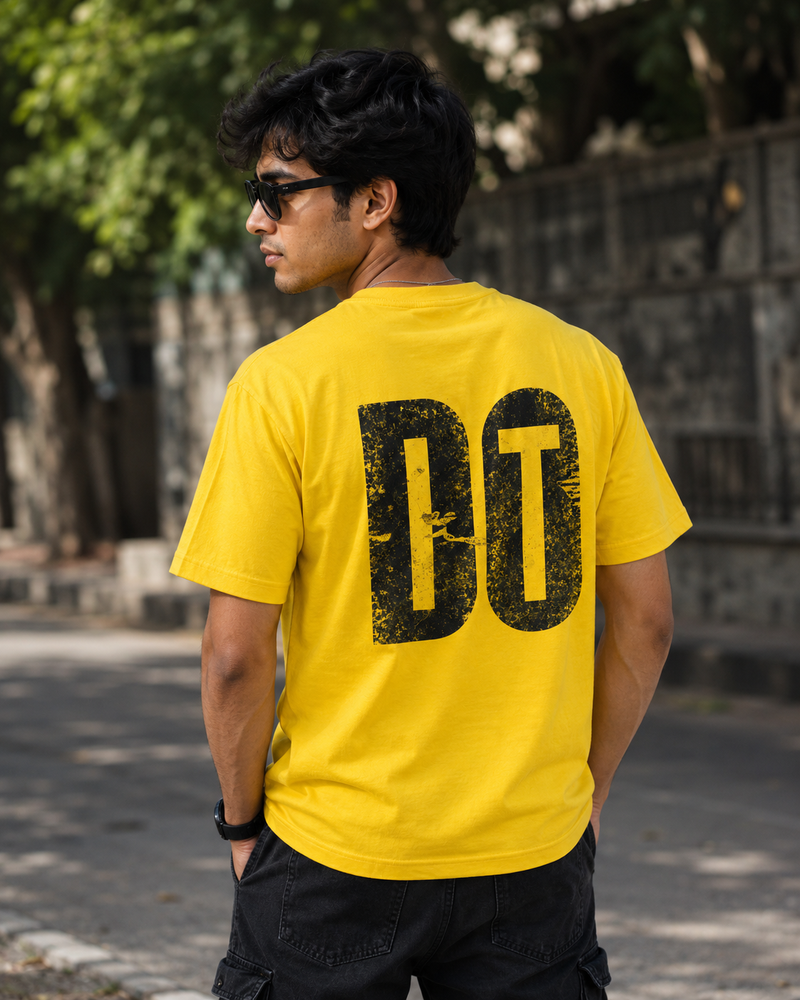 Bold DO Yellow Men's Classic Fit T-Shirt