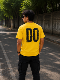Bold DO Yellow Men's Classic Fit T-Shirt