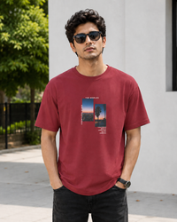 Minimal Abstract Coral Men's Classic Fit T-Shirt
