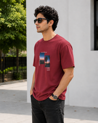 Minimal Abstract Coral Men's Classic Fit T-Shirt
