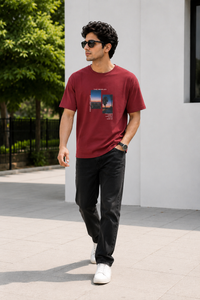 Minimal Abstract Coral Men's Classic Fit T-Shirt