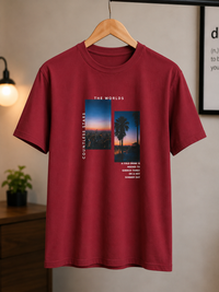 Minimal Abstract Coral Men's Classic Fit T-Shirt