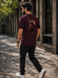 Devil Samurai Maroon Men's Classic Fit T-Shirt