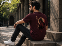 Devil Samurai Maroon Men's Classic Fit T-Shirt