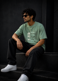 Vintage Fish Sage Olive Men's Classic Fit T-Shirt