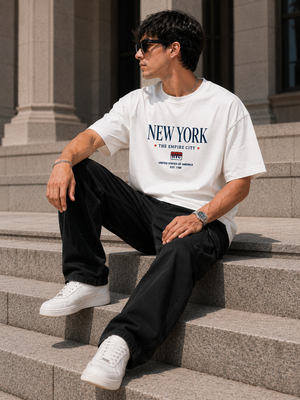 Buy New York Empire Oversized T-Shirt