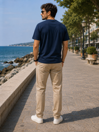 Freedom NYUS Navy Blue Men's Classic Fit T-Shirt