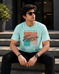 Sunset Escape Mint Men's Classic Fit T-Shirt