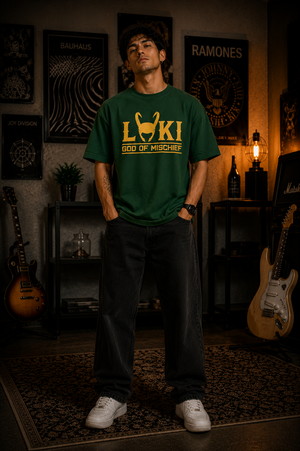 Loki God of Mischief Classic Graphic T-Shirt