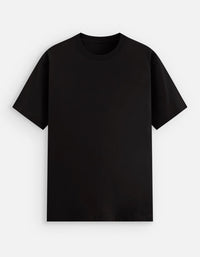 Organic Pure Cotton Black T-Shirt