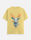 Geometric Stag Graphic Classic T-Shirt