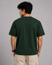 Green Premium Solid Classic Fit T-Shirt