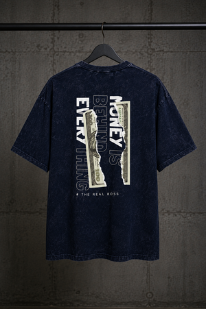 Money Boss Oversized Graphic T-Shirt